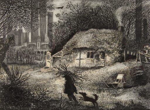 Battlebridge 1797, Anne Howeson artist, carbon and digital print, 2012